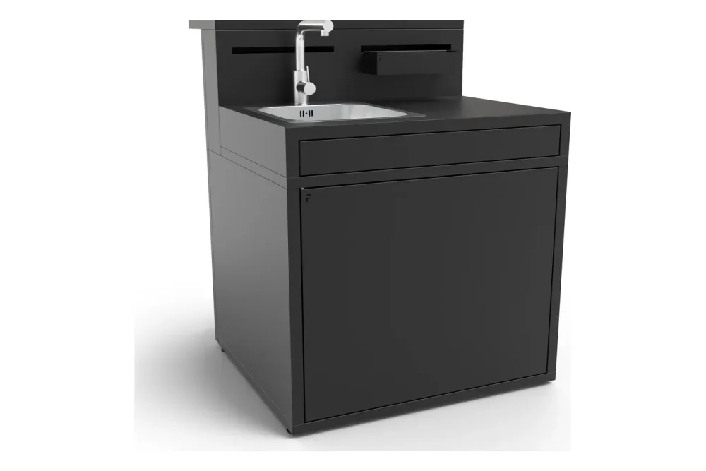 Forge Adour Modul Spüle, Stahl schwarz