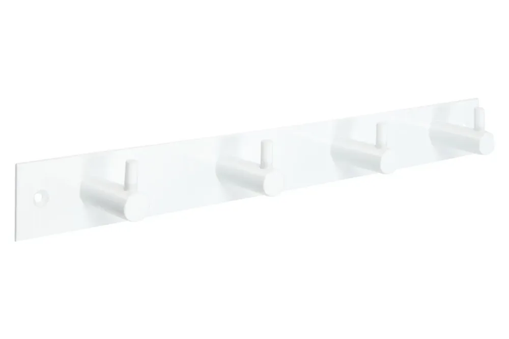 Siro Hakenleiste Garderobe mit 4 Haken 322 mm