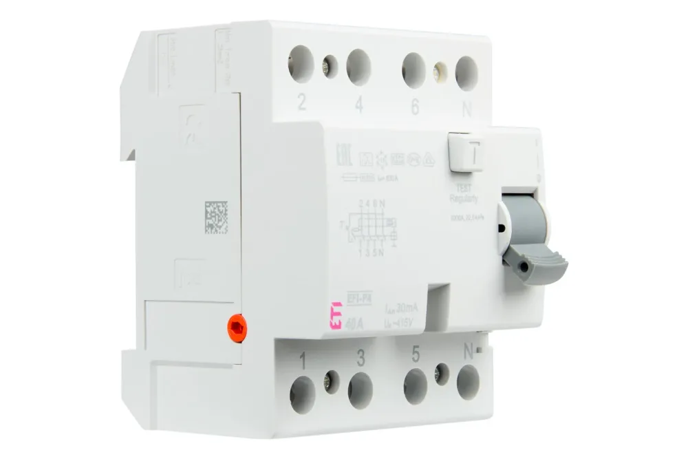 Max Hauri FI-Schutzschalter 3P+N 40A 30mA Typ A 10kA