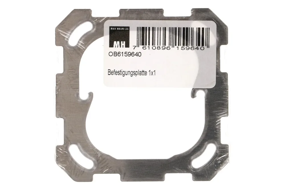 Feller Befestigungsplatte Gr.1x1 EdizioDue