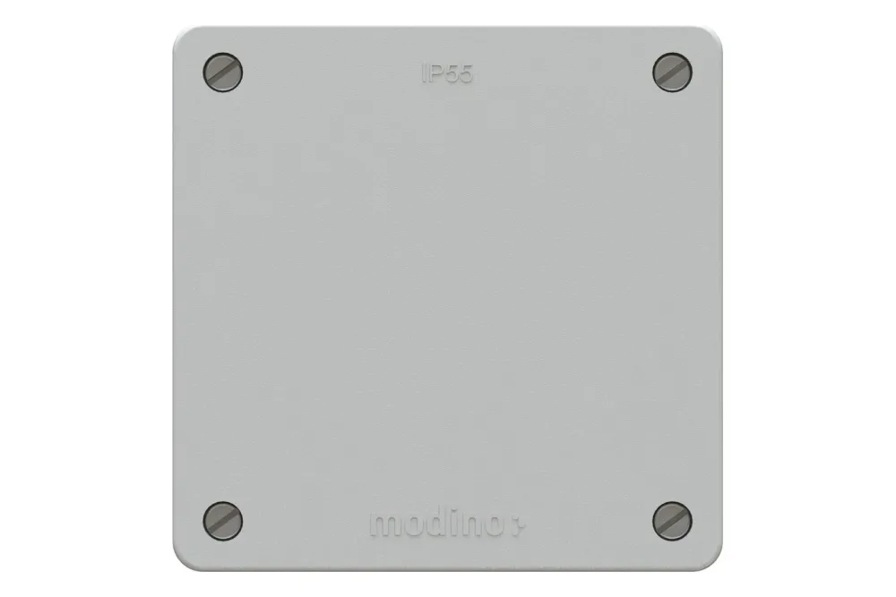 Max Hauri Exo Blindabdeckung Frontset exo Ip55 lichtgrau