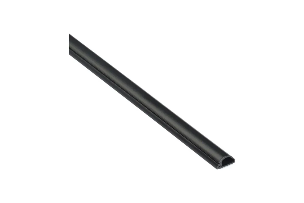 Kabelkanal D-Line halbrund 16x8mm 2m schwarz