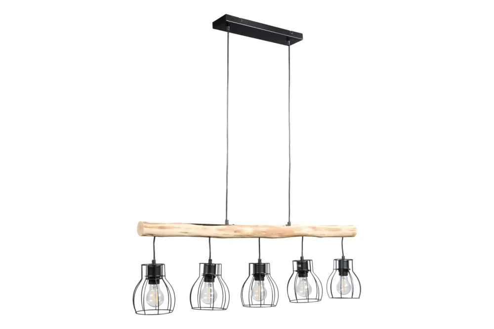 mutoni - Hängeleuchte Mina Metall  5xE27, One Size, Multicolor