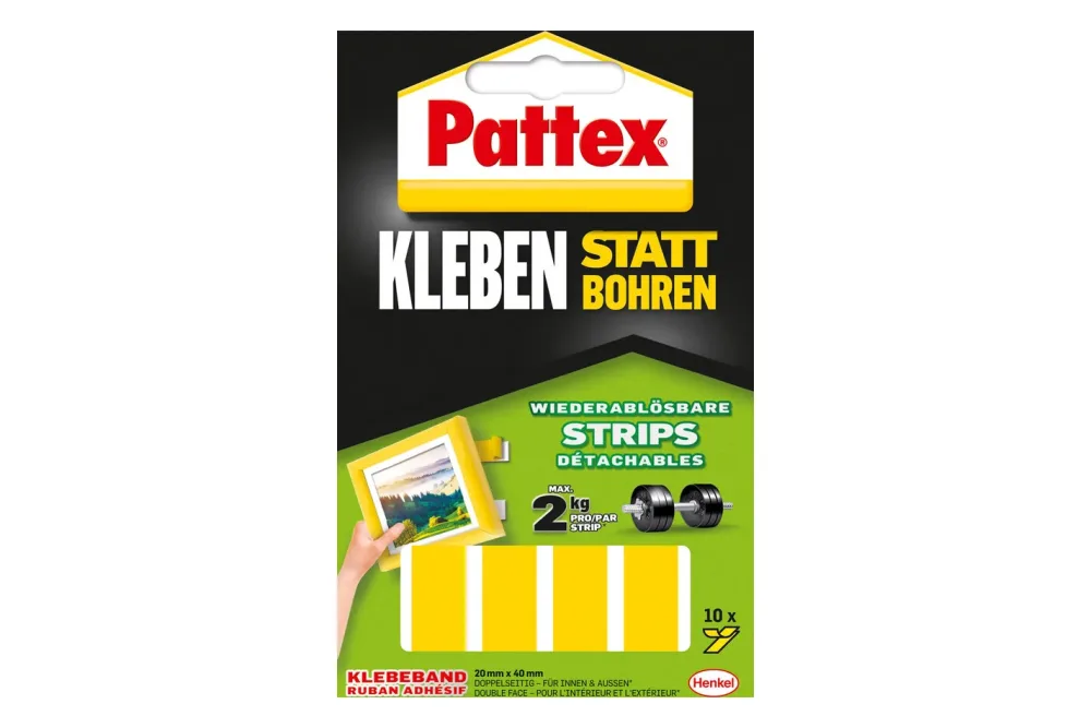 Pattex Montage Klebe-Strips 3 Stk.
