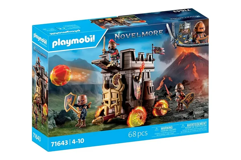 Playmobil - 71643 Angriffswagen mit Feuerkanone, Multicolor