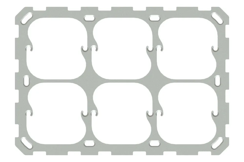 Max Hauri Befestigungsplatte Gr.2x3 modino