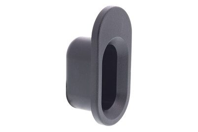 Wagner Wandhaken Oval schwarz WH 0460
