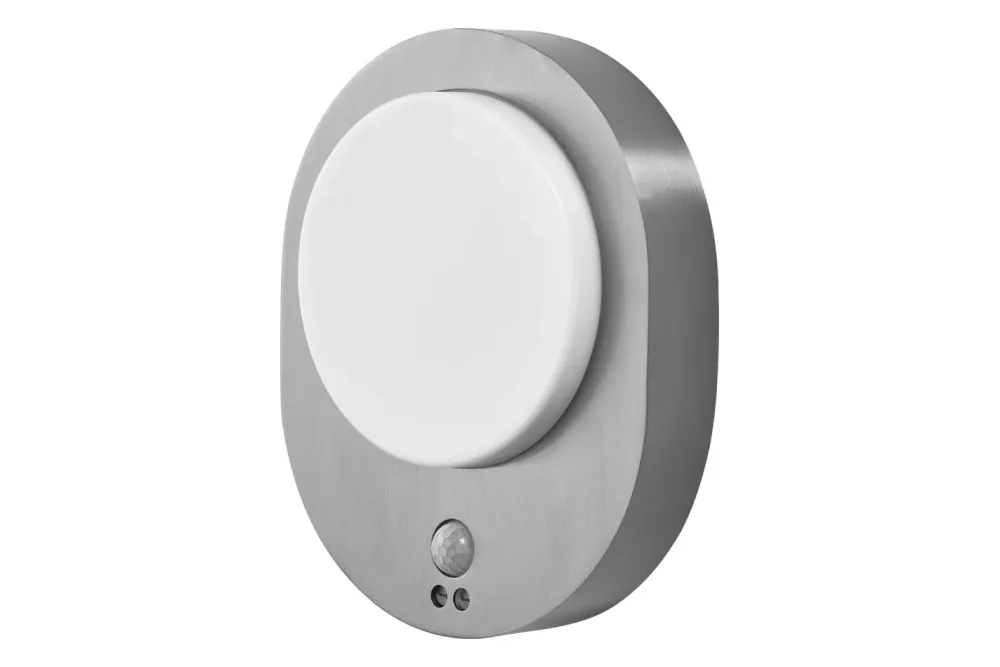 Ledvance Endura Style Disc Wall Sensor 8W Stahl