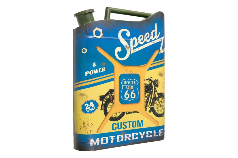 Metall Schild 34x46 cm Gasoline 3