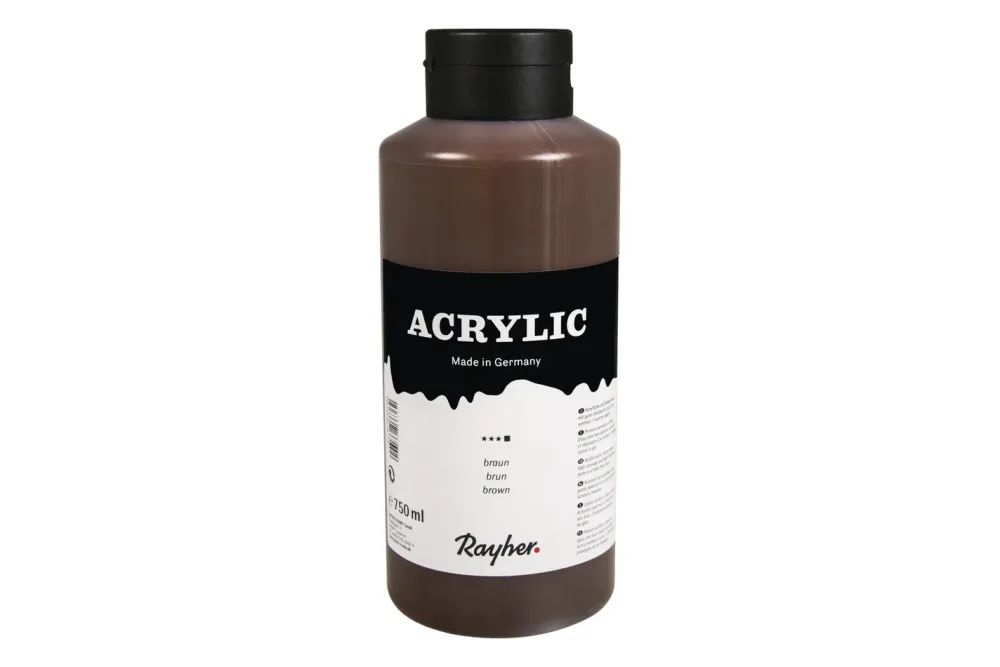Acrylic, Künstleracrylfarbe, Flasche 750ml