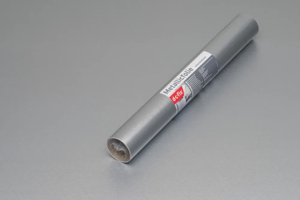 d-c-fix Klebefolie Metallic Platino silber 45 cm x 1,50 m