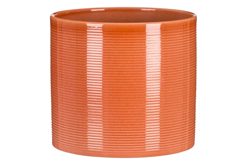 Übertopf Papaya | Ø14xH13CM | orange