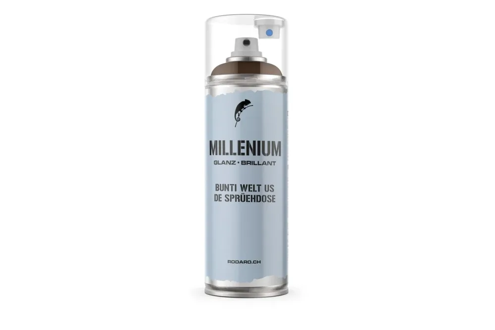 Millenium Sprühlack glanz nussbraun 400ml