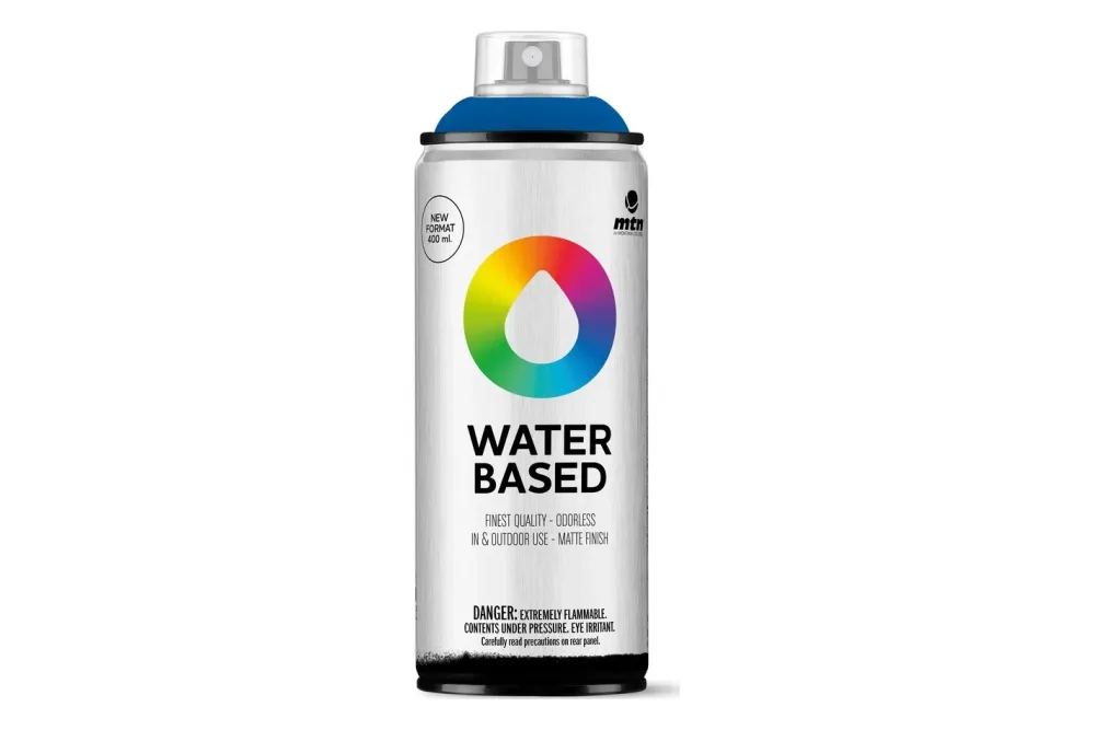 MTN Sprühlack ultramarinblau wasserb.400 ml