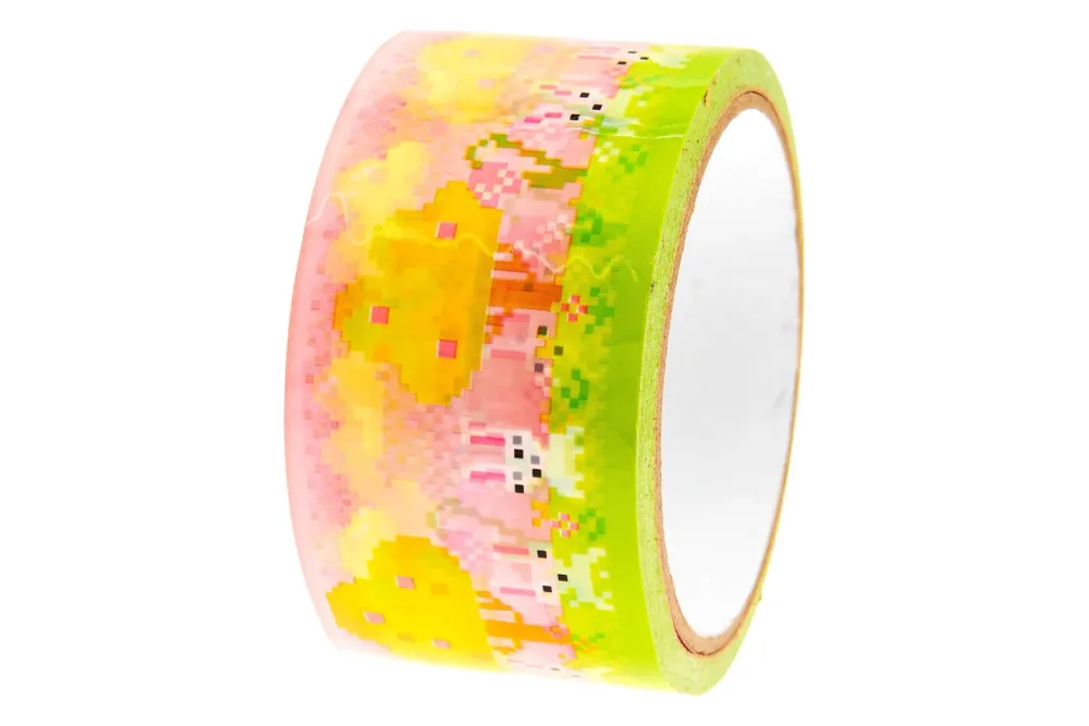 Rico Paketklebeband Pixel, rosa