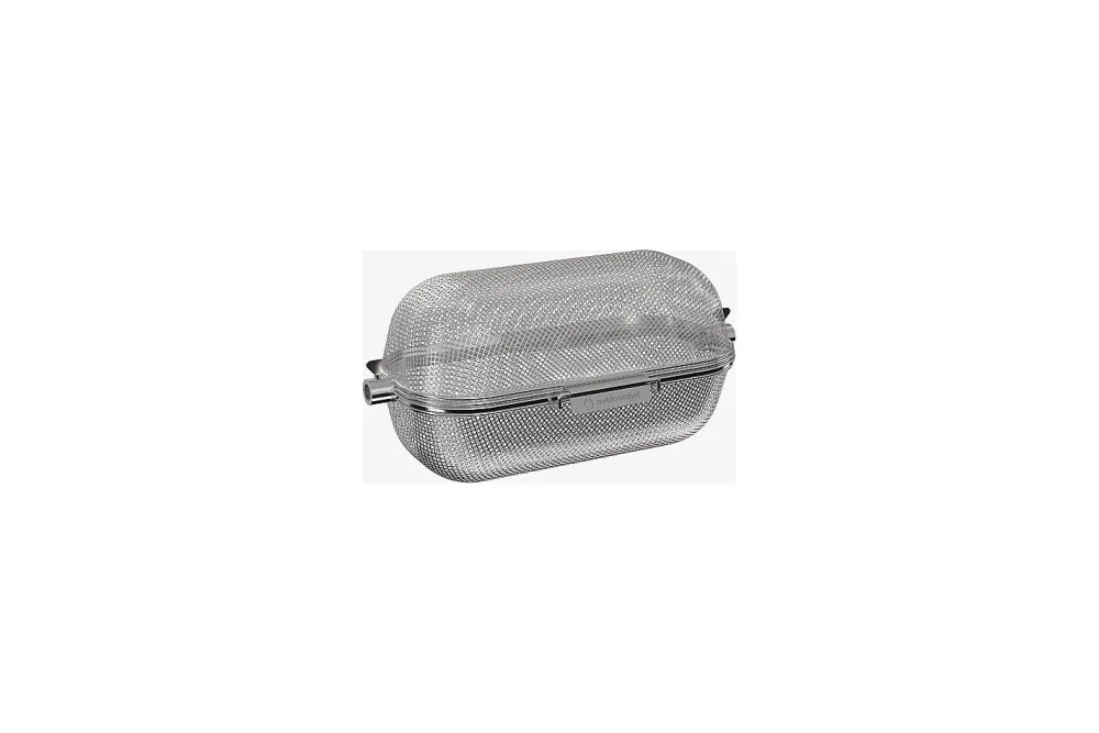 OUTDOORCHEF Drehspiesskorb Heat Drehspieskorb – Grillzange/Grillbesteck – edelstahl