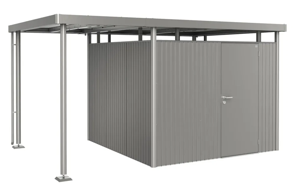Biohort Seitendach S Highline H4 Quarzgrau