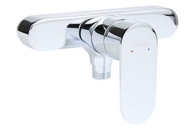 hansgrohe Vernis Blend Einhebel-Brausemischer Aufputz mit Stichmaß 15,3 cm Chrom