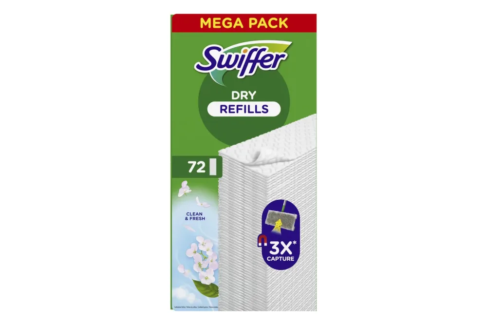 Swiffer trockene Bodentücher, 72 Stück
