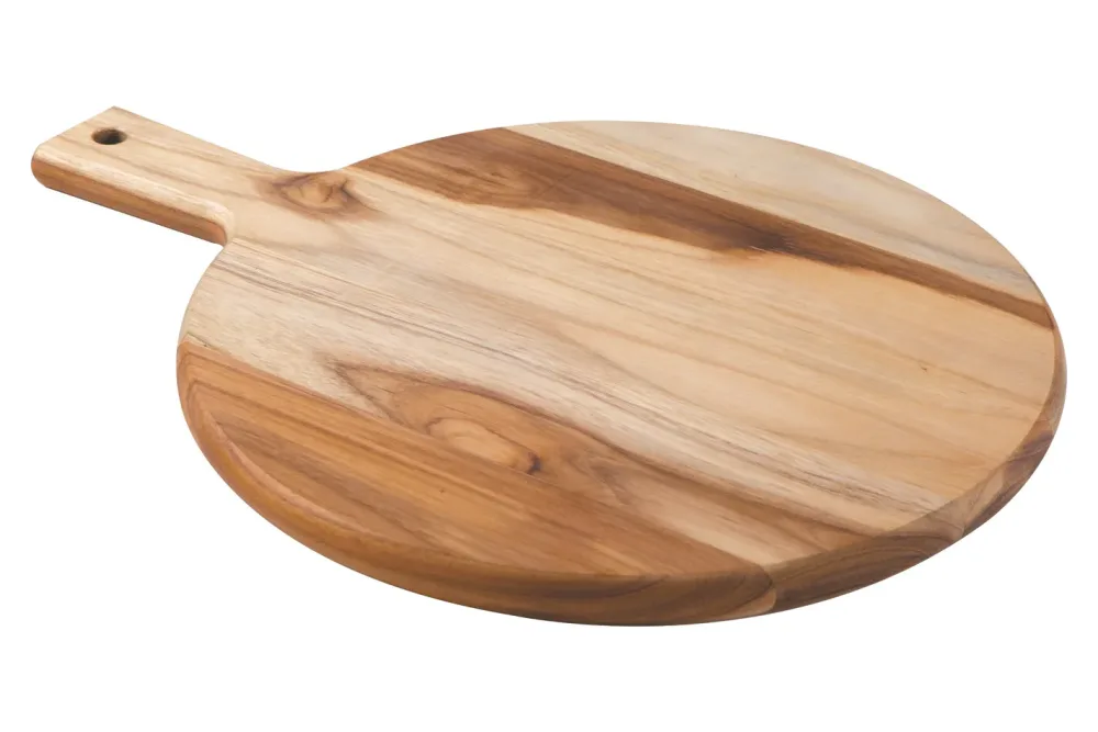 Tramontina Landhaus Servier-& Pizzabrett Teak 40 x 30 cm