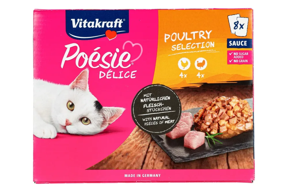 Poésie Délice Poultry Sel. 8x85g