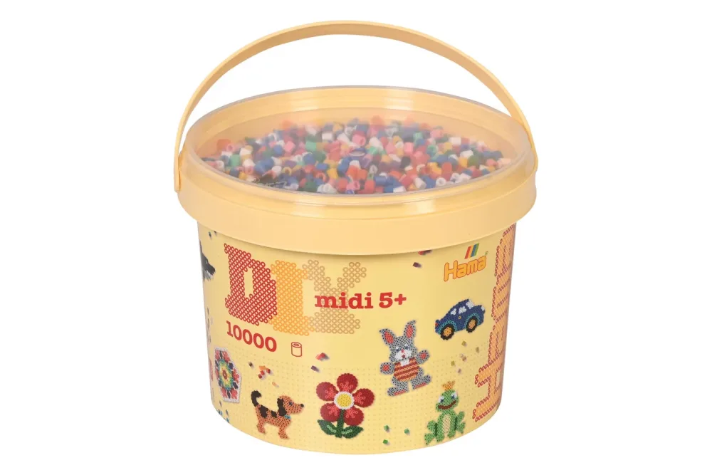 Hama Bügelperlen midi x10.000 vollton mix 00