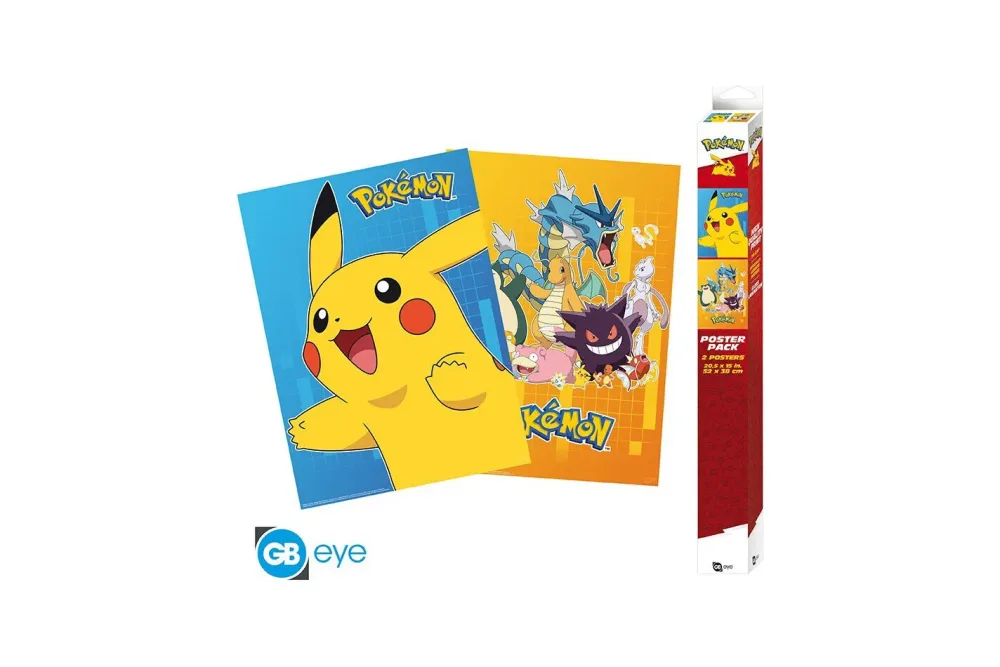 Pokémon Poster - Pikachu & Friends
