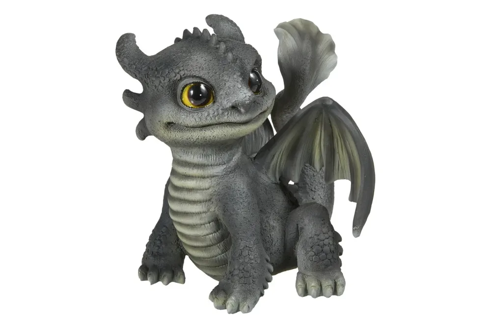 Vivid Drache sitzend | 14.2 x 13 x 13.8 cm