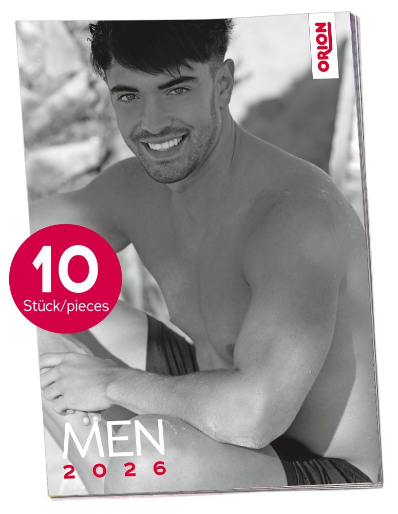 Pin-up Kalender ?Men 2027? im 10er-Pack