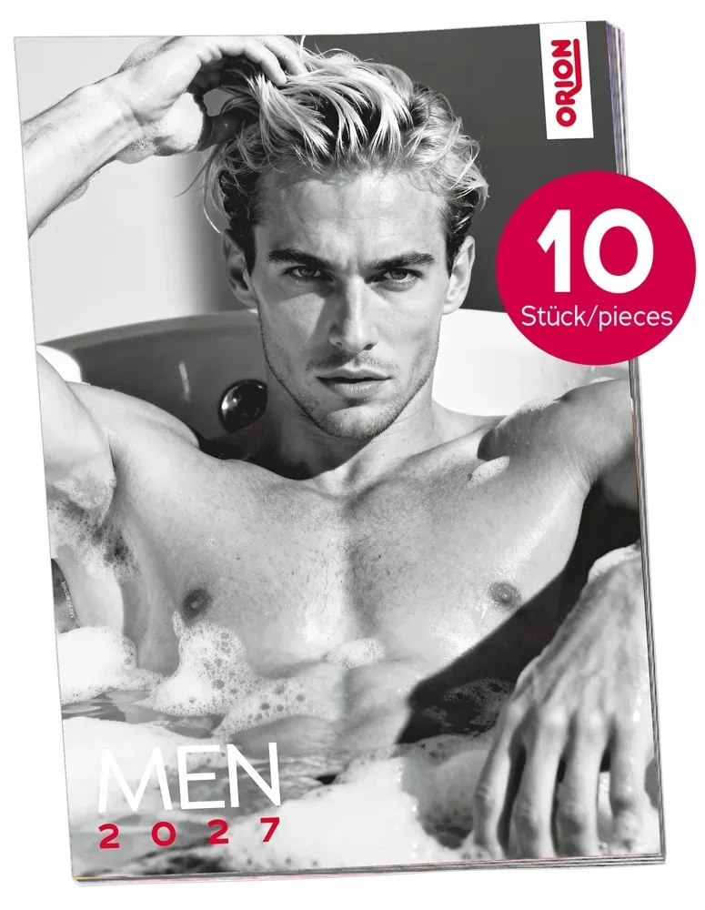 Pin-up Kalender ?Men 2027? im 10er-Pack