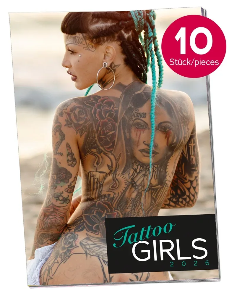 PIN-UP Tattoo-Girls 2027 10x