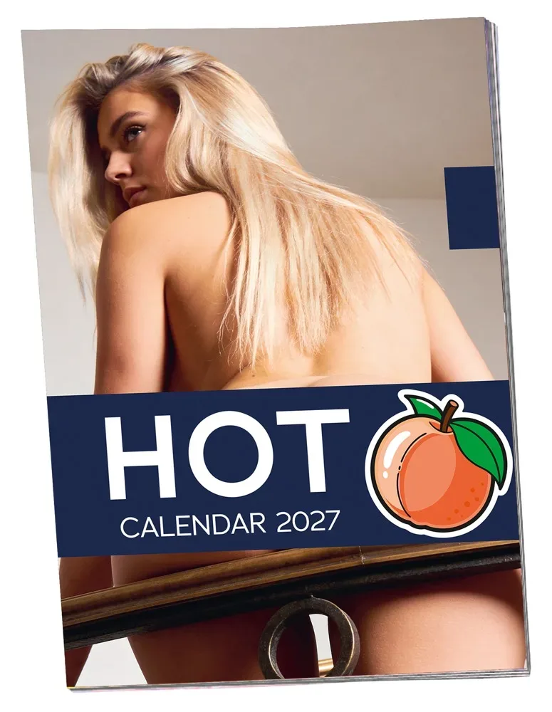 Pin-up Kalender ?Hot Ass 2027? in Farbe und im Großformat