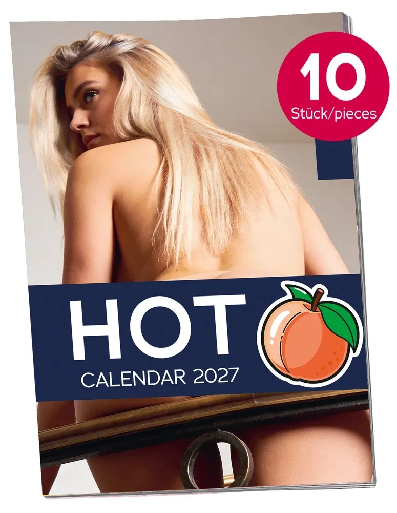 Pin-up Kalender ?Hot Ass 2027? in Farbe und im Großformat