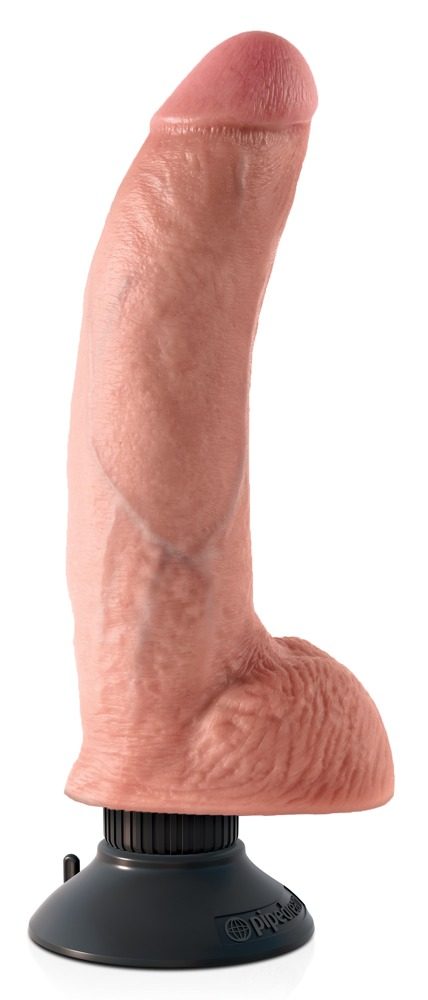 Naturvibrator ?9 Zoll Vibrating Cock with Balls?