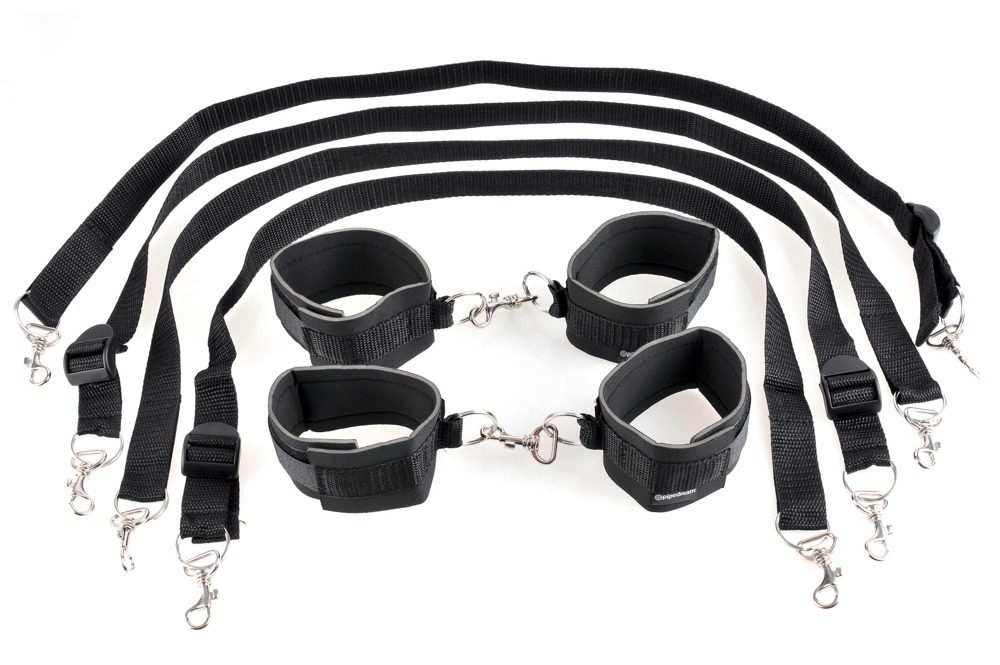 Bettfessel-Set ?Cuff & Tether Set?