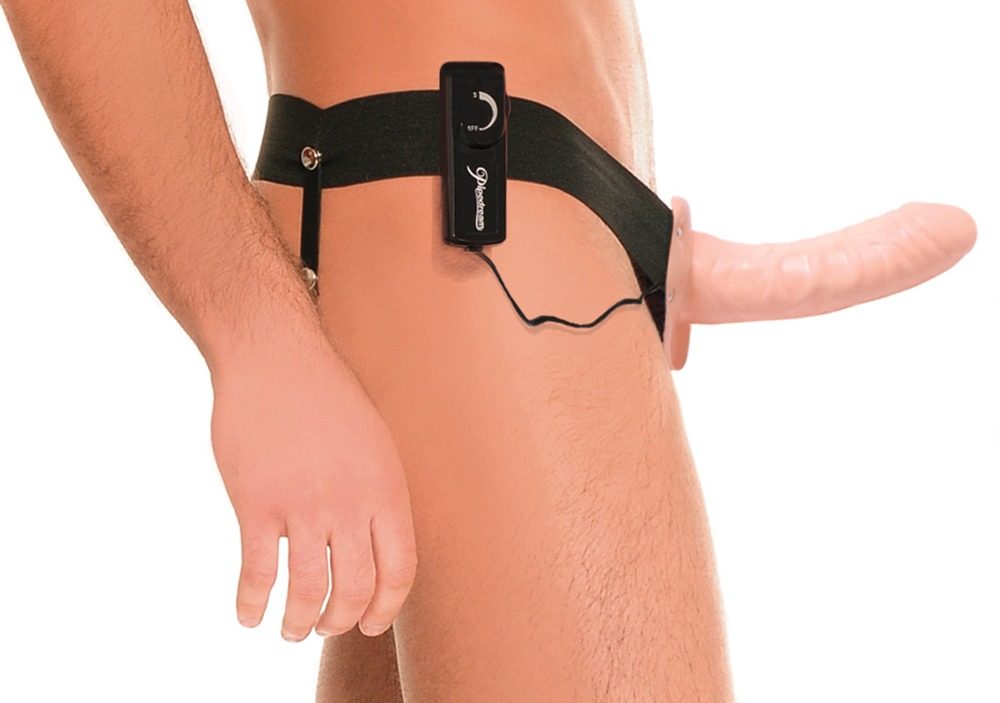 Umschnall-Vibrator ?Vibrating Hollow Strap-On?, hohl