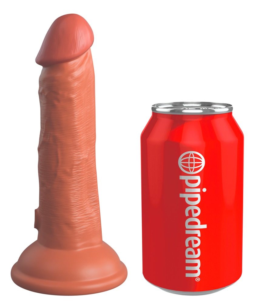 Naturdildo ?6? Dual Density Silicone Cock? mit extra starkem Saugfuß