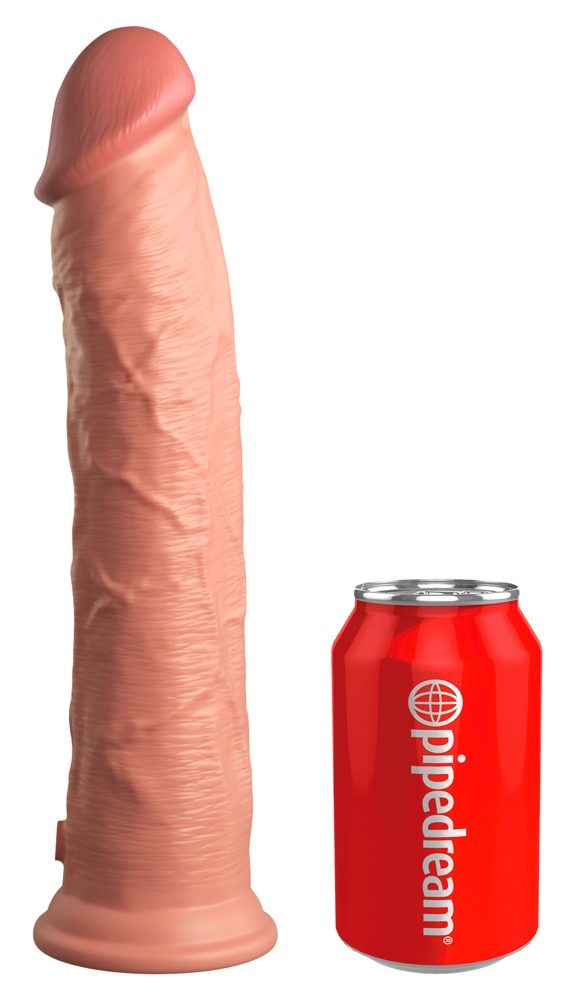 Naturdildo ?11? Dual Density Silicone Cock? mit extra starkem Saugfuß