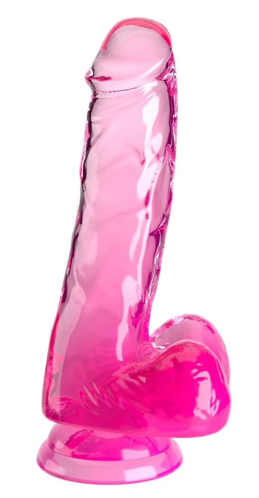 Naturdildo ?6?-Cock with Balls? mit Saugfuß