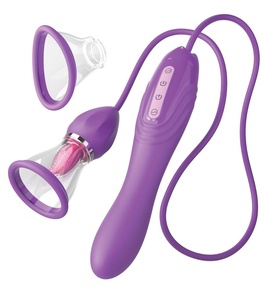 Zungenvibrator ?Her Ultimate Pleasure Max? mit Saugschale