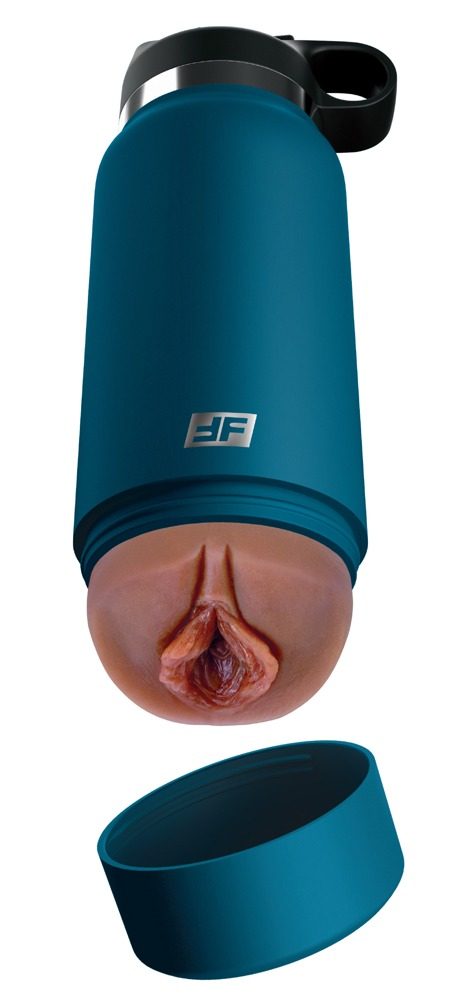 Masturbator ?Fuck Flask Private Pleaser? in neutraler Trinkflaschen-Optik