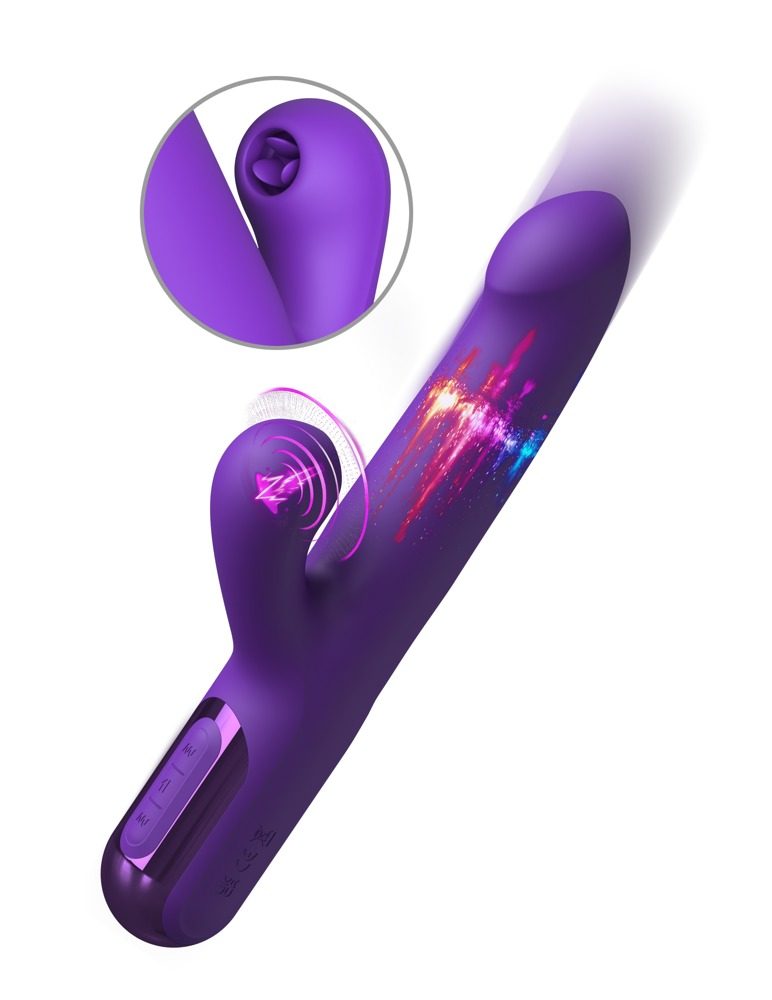 Rabbitvibrator ?Super Sonix Thruster? mit Stoßfunktion