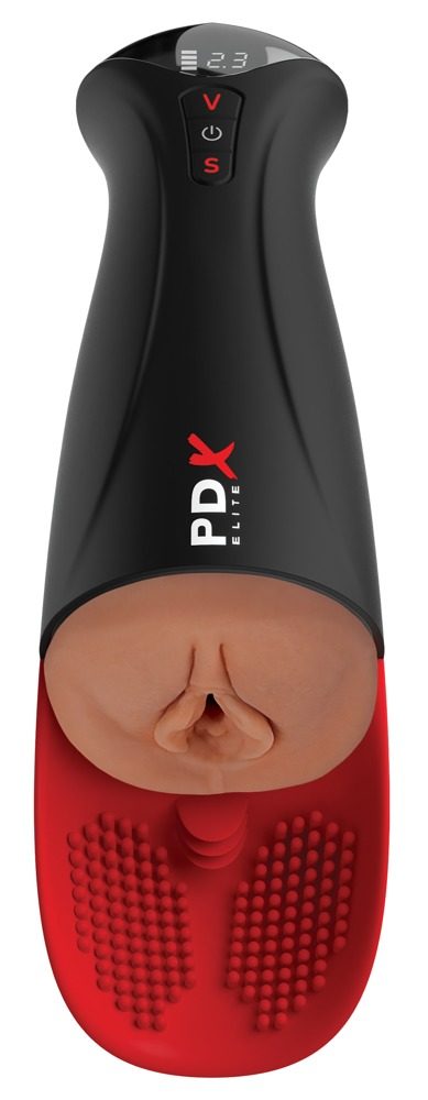 Masturbator ?Fuck-O-Matic Pro XL? mit Hyper Pulse Hodenmassage