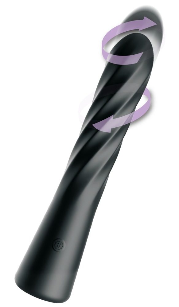 Analvibrator ?Twist Ecstasy? im intensiven Spiral-Design