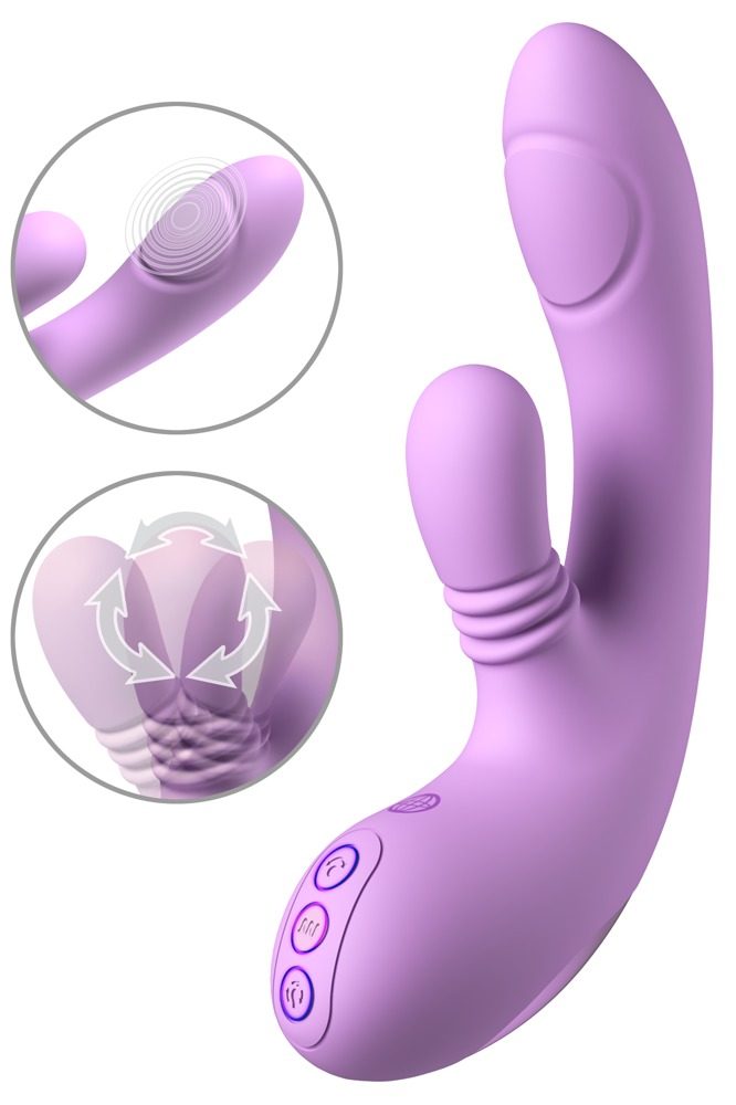 Rabbitvibrator ?IntiMotion Flutter Pro? mit 4 Motoren