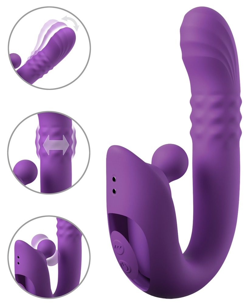 Rabbitvibrator ?Harmoni Pro? mit 4 Motoren