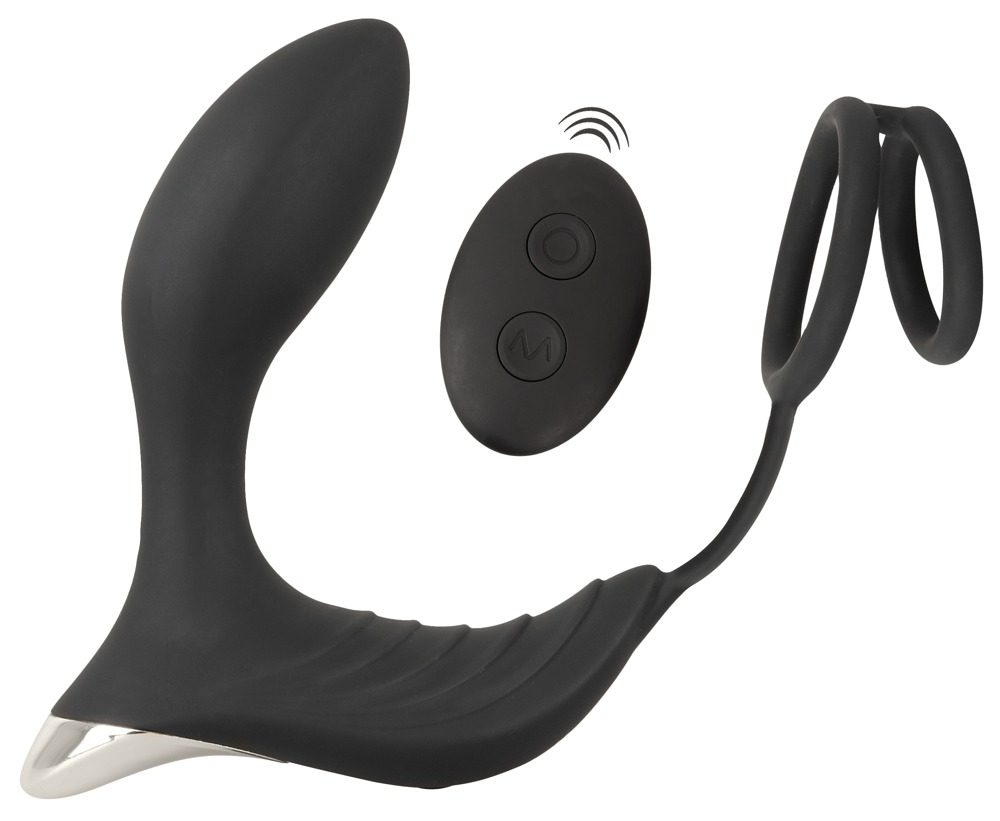 ?RC Prostata Vibrator mit Penis- und Hodenring?