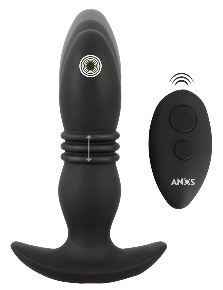 Vibro-Analplug ?RC Thrusting Massager? mit Fernbedienung