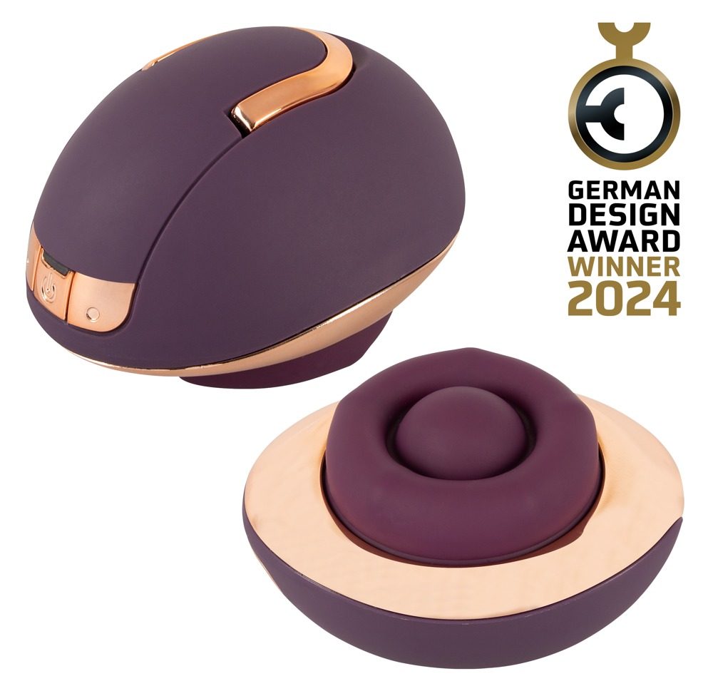 Auflegevibrator ?Rotating Vulva Massager? mit Haltering