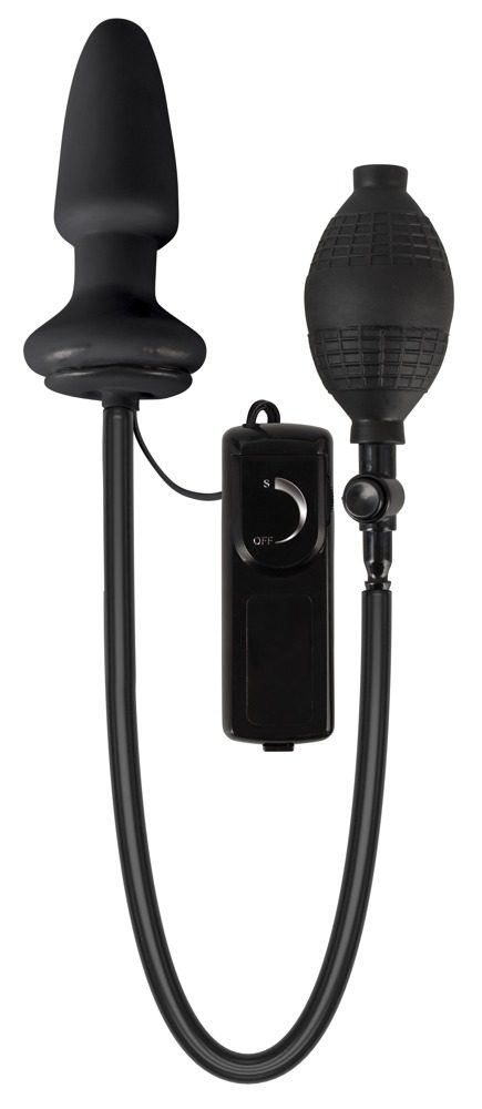 Analplug ?Fanny Hill's? zum Aufpumpen, mit Vibration